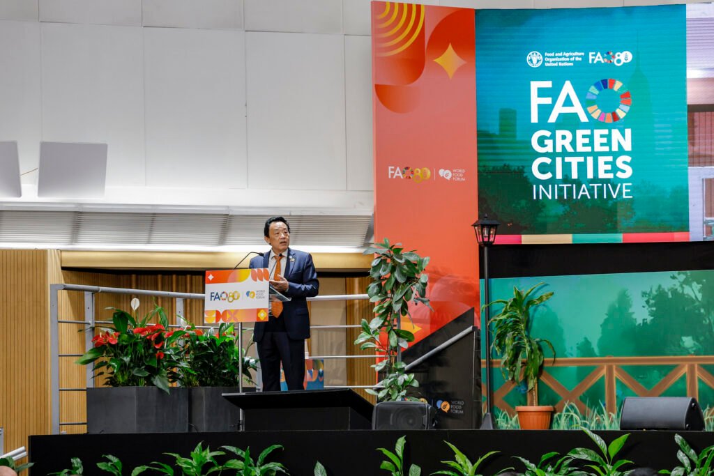 Доповідь на World Food Forum 2025 у залі FAO в Римі